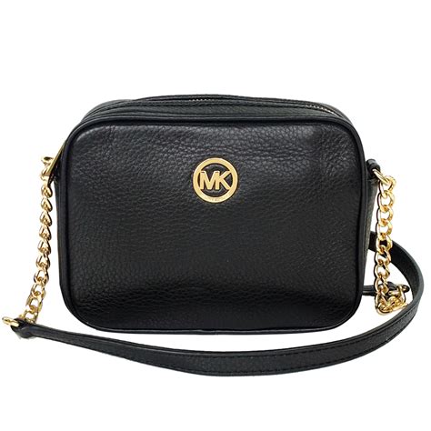 michael michael kors fulton crossbody leather purse|Michael Kors extra small crossbody.